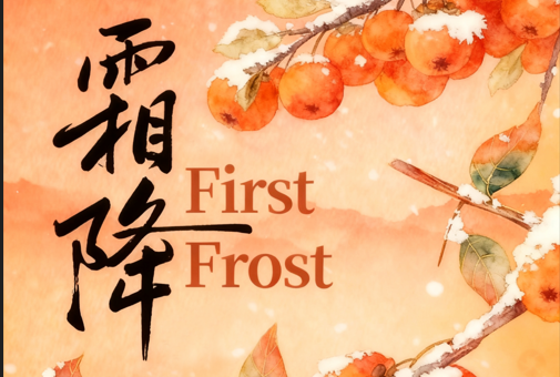The frost descends