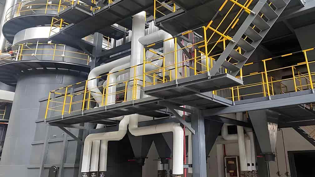 ʻO ka hoʻopaʻapaʻaʻana o waho e like me ka boiler, turbine, duct a me ka piping, e nānā ana