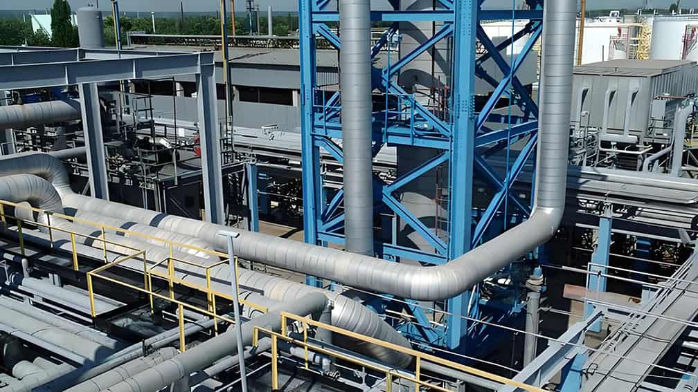 ʻO ka hoʻopaʻapaʻaʻana o waho e like me ka boiler, turbine, duct a me ka piping, e nānā ana