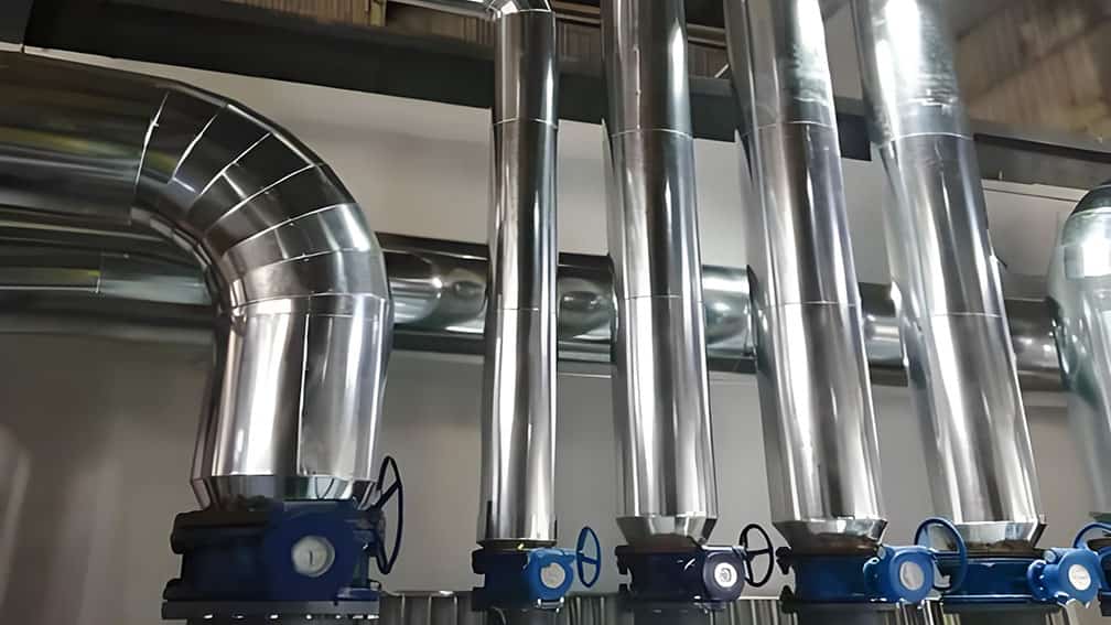ʻO ka hoʻopaʻapaʻaʻana o waho e like me ka boiler, turbine, duct a me ka piping, e nānā ana
